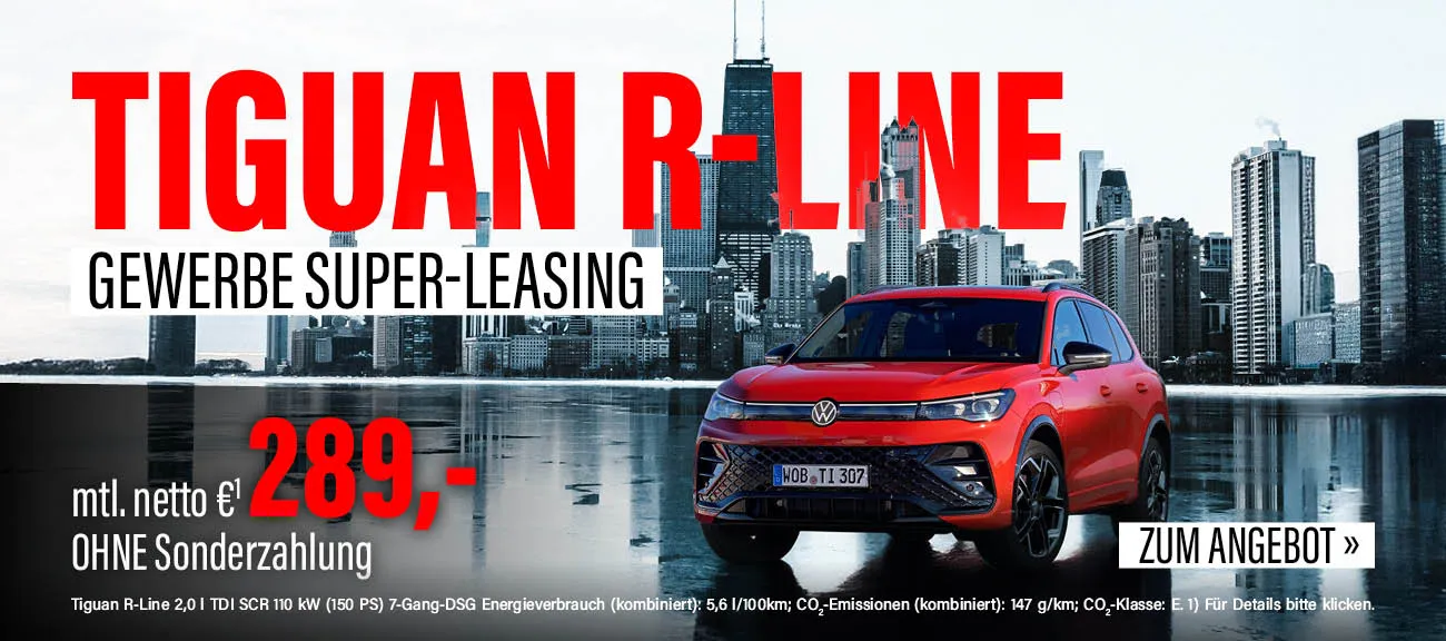 Slider Tiguan R-Line Gewerbe